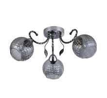 Потолочная люстра ЭкономСвет 12193/3CR+PBK SM