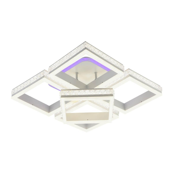 Потолочная светодиодная люстра Profit Light 6000/4+1 WHT Потолочная светодиодная люстра Profit Light 6000/4+1 WHT