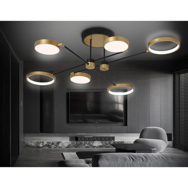 Потолочная светодиодная люстра Ambrella light COMFORT FL5157 Потолочная светодиодная люстра Ambrella light COMFORT FL5157