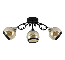 Потолочная люстра Reluce 01380-0.3-03A BK+CR