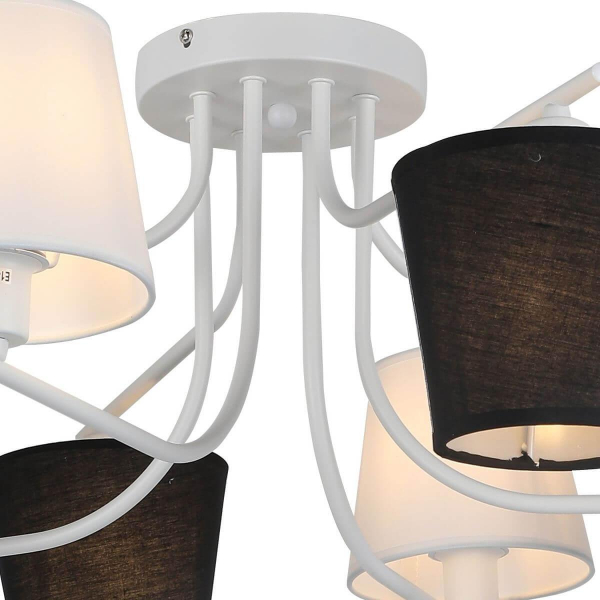 Потолочная люстра Illumico IL8135-8COU-79 WH Потолочная люстра Illumico IL8135-8COU-79 WH