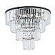 Потолочная люстра Nowodvorski Cristal L Black 7630