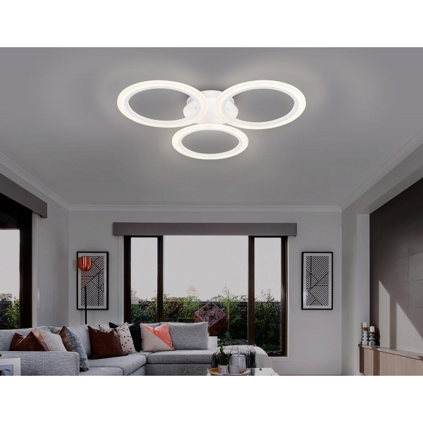Потолочная светодиодная люстра Ambrella light Original FA4052 Потолочная светодиодная люстра Ambrella light Original FA4052