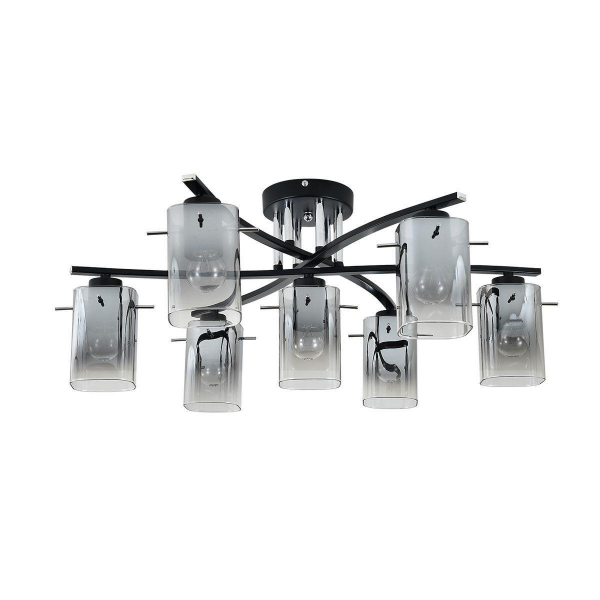Потолочная люстра Escada Iberis 1101/7P Black Потолочная люстра Escada Iberis 1101/7P Black