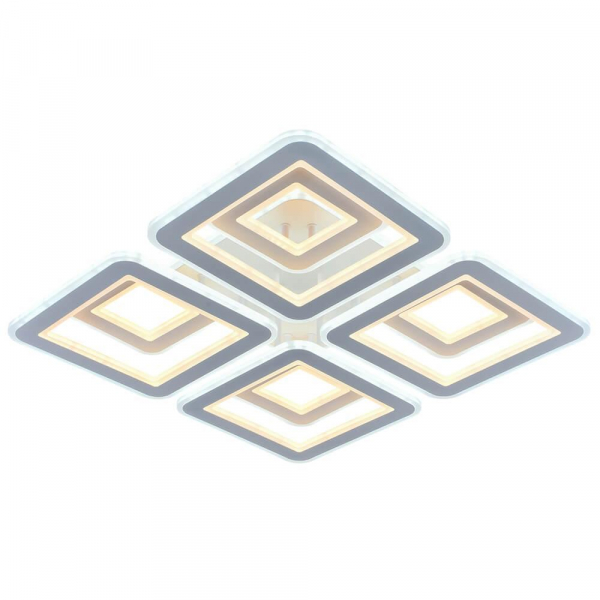 Потолочная светодиодная люстра Profit Light 8009/4+4 WHT D Потолочная светодиодная люстра Profit Light 8009/4+4 WHT D
