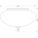 Потолочная люстра KUTEK DECOR KLOSZ DEC-PLM-3(N)