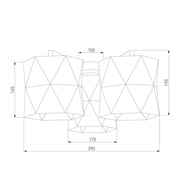Потолочная люстра TK Lighting 3248 Siro White Потолочная люстра TK Lighting 3248 Siro White