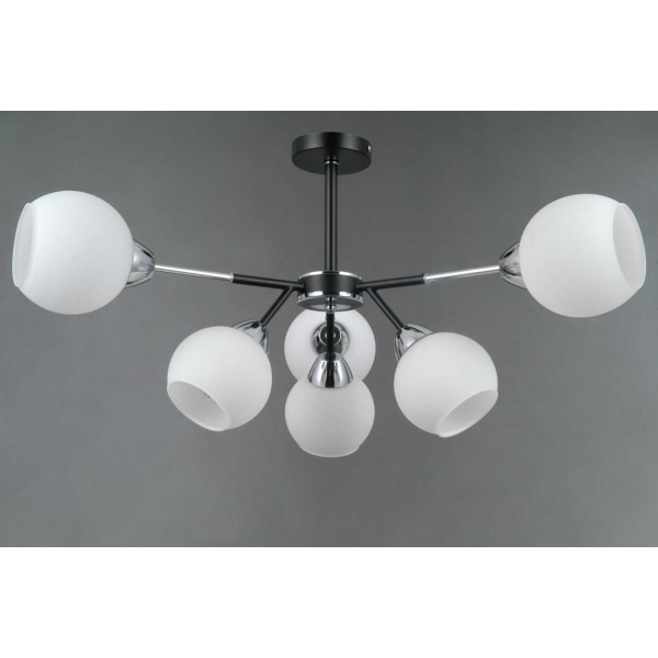 Люстра Illumico IL0715-6CSQ-24 BK CR LIBRA Люстра Illumico IL0715-6CSQ-24 BK CR LIBRA