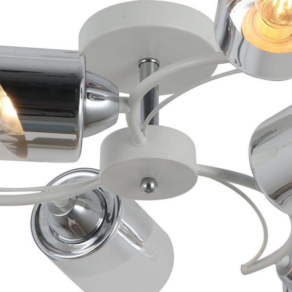 Потолочная люстра Illumico IL8208-6COU-79 WH CR Потолочная люстра Illumico IL8208-6COU-79 WH CR