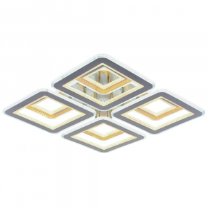 Потолочная светодиодная люстра Profit Light 8009/4+4 NKL D