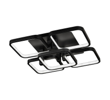 Потолочная светодиодная люстра iLedex Satellite 8153-4+1-X-T BK