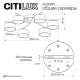 Потолочная люстра Citilux Espace CL243161