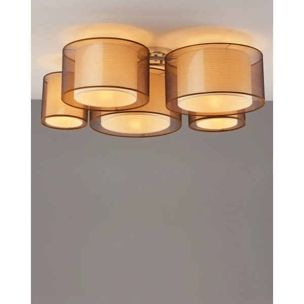 Потолочная люстра Moderli Room V10624-5C Потолочная люстра Moderli Room V10624-5C