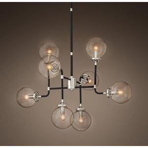 Люстра Loft-Concept Bistro Globe Clear Glass 40.1957-0