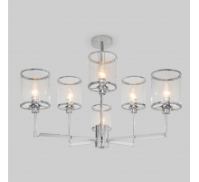 Потолочная люстра Eurosvet 60144/6 хром