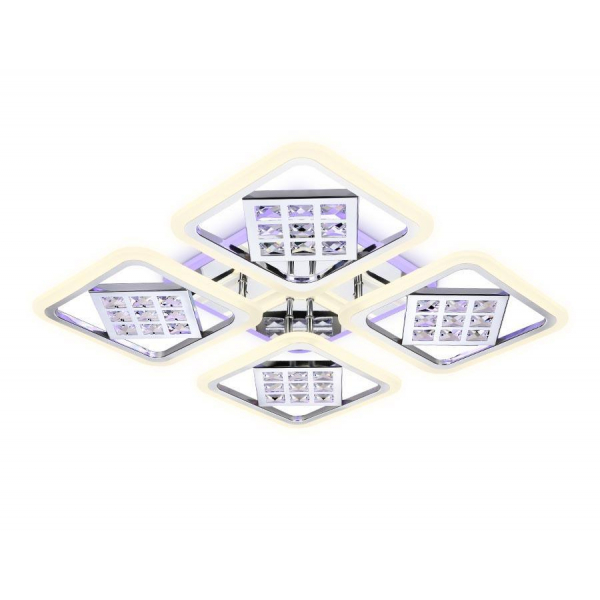 Потолочная светодиодная люстра Ambrella light Ice FA288 Потолочная светодиодная люстра Ambrella light Ice FA288