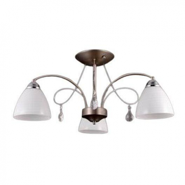 Потолочная люстра Elvan LU-38381/3-E14-Si+Wh Потолочная люстра Elvan LU-38381/3-E14-Si+Wh