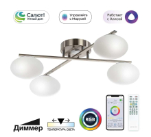 Потолочная светодиодная люстра Citilux Atman Smart CL226A141
