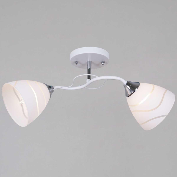 Потолочная люстра Reluce 89360-0.3-02 WH+CR