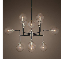 Люстра Loft-Concept Bistro Globe Clear Glass 40.2103-0