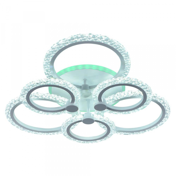 Потолочная светодиодная люстра Profit Light 8027/3+3 WHT A Потолочная светодиодная люстра Profit Light 8027/3+3 WHT A