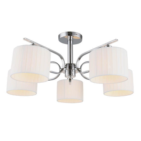 Потолочная люстра Omnilux Neviano OML-34207-05 Потолочная люстра Omnilux Neviano OML-34207-05