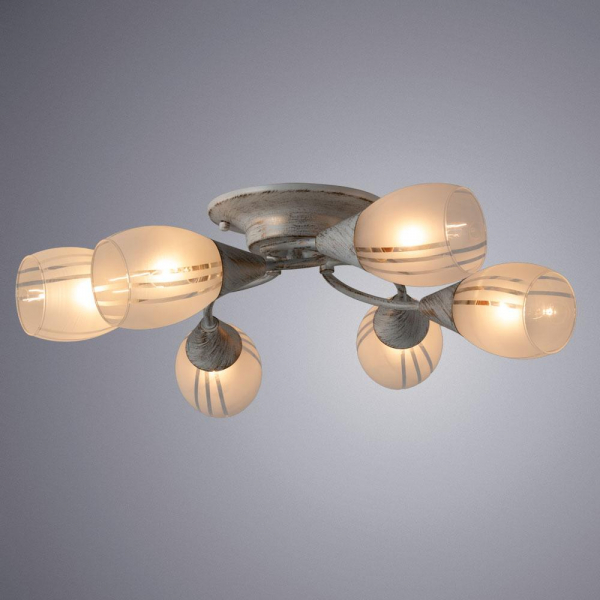Потолочная люстра Arte Lamp Penny A2701PL-6WG Потолочная люстра Arte Lamp Penny A2701PL-6WG