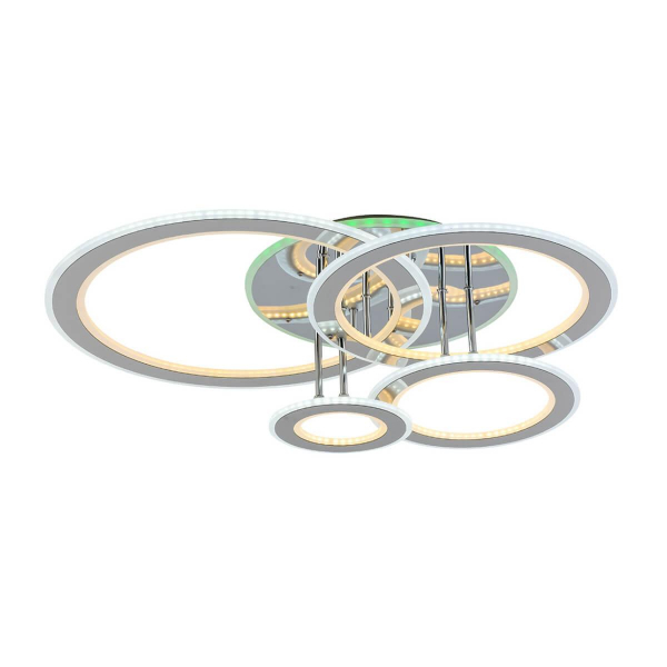 Потолочная светодиодная люстра Profit Light 8881/4С CHR Потолочная светодиодная люстра Profit Light 8881/4С CHR