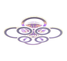 Потолочная светодиодная люстра Profit Light 8005/4+4 NKL