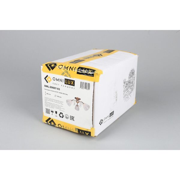 Потолочная люстра Omnilux Caldiero OML-29007-03 Потолочная люстра Omnilux Caldiero OML-29007-03