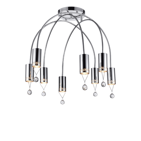 Потолочная люстра Vele Luce Pioggia VL4283L08