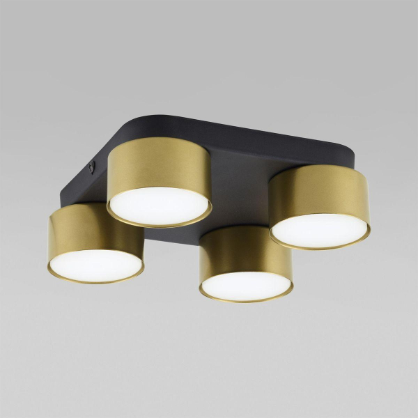 Потолочная люстра TK Lighting 6143 Space Black Gold Потолочная люстра TK Lighting 6143 Space Black Gold