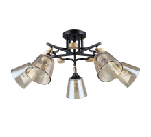Потолочная люстра Arte Lamp GLASSY A5078PL-5BK