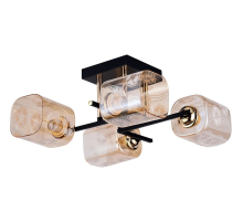 Потолочная люстра Reluce 72108-0.3-04 BK+FGD