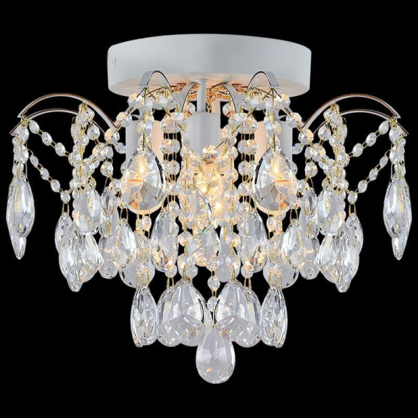 Потолочная люстра Reluce 04039-0.3-04 WH+GOLD PN Потолочная люстра Reluce 04039-0.3-04 WH+GOLD PN