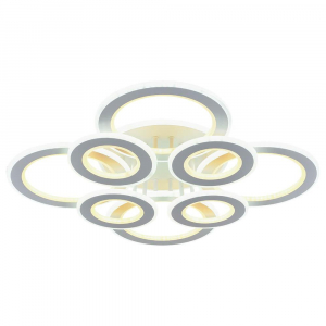 Потолочная светодиодная люстра Profit Light 8005/4+4 WHT