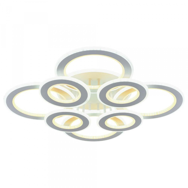 Потолочная светодиодная люстра Profit Light 8005/4+4 WHT Потолочная светодиодная люстра Profit Light 8005/4+4 WHT