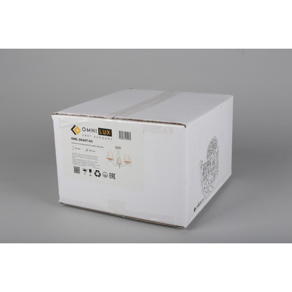 Потолочная люстра Omnilux Ugento OML-28407-03 Потолочная люстра Omnilux Ugento OML-28407-03