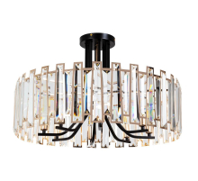 Потолочная люстра Arte Lamp Amber A1028PL-8BK