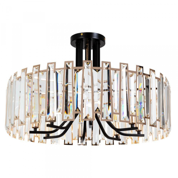 Потолочная люстра Arte Lamp Amber A1028PL-8BK Потолочная люстра Arte Lamp Amber A1028PL-8BK