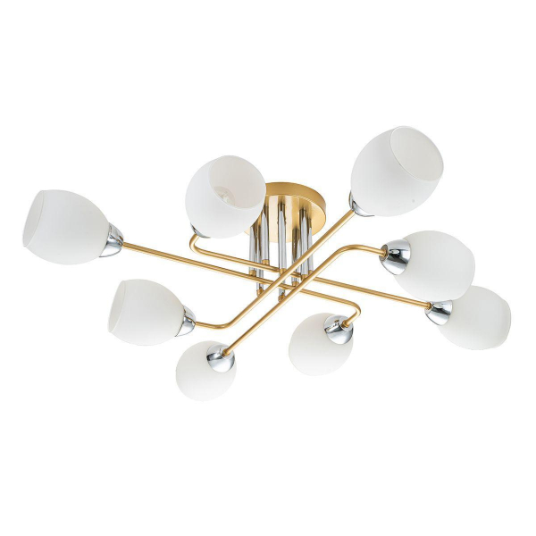 Потолочная люстра Escada Hope 1132/8P Gold Потолочная люстра Escada Hope 1132/8P Gold