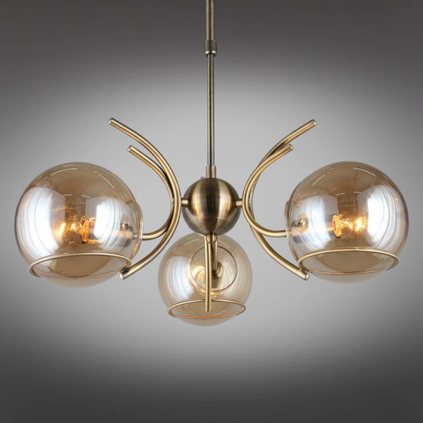 Потолочная люстра Omnilux Girasole OML-28907-03 Потолочная люстра Omnilux Girasole OML-28907-03