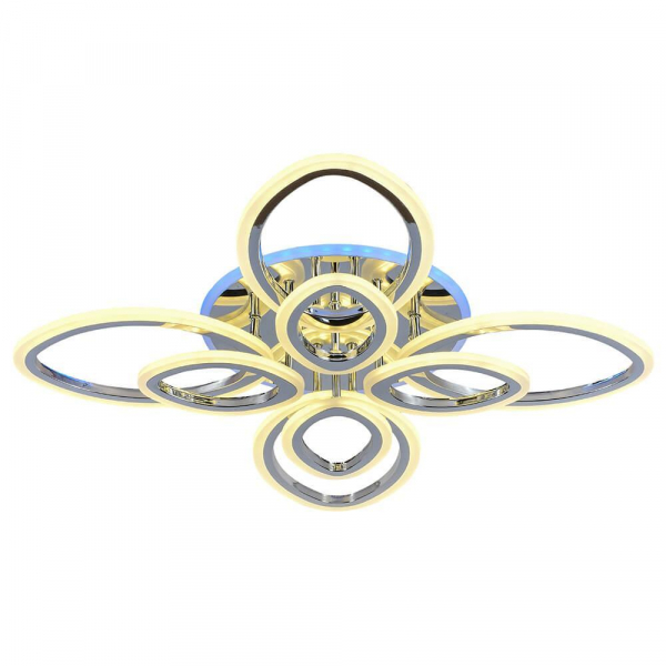 Потолочная светодиодная люстра Profit Light 8055/4+4 CHR Потолочная светодиодная люстра Profit Light 8055/4+4 CHR
