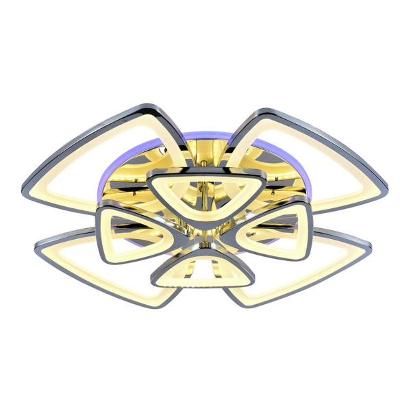 Потолочная светодиодная люстра Profit Light 1264/4+4 CHR Потолочная светодиодная люстра Profit Light 1264/4+4 CHR