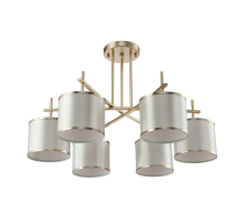 Потолочная люстра Crystal Lux Sergio PL6 Gold