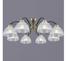 Люстра Illumico IL0435-8CSQ-24 BK AB SPICA