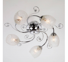 Подвесная люстра Eurosvet 9677/5 хром