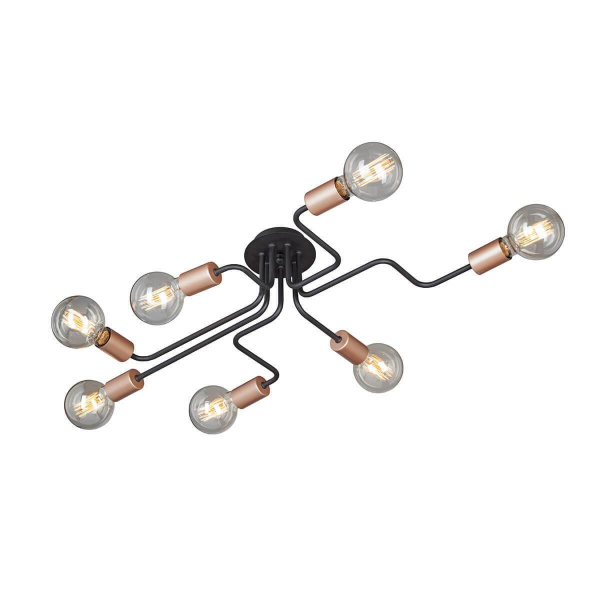 Потолочная люстра Vitaluce V4560-1/7PL Потолочная люстра Vitaluce V4560-1/7PL