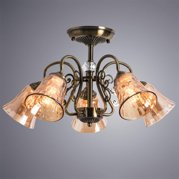 Потолочная люстра Arte Lamp Nicole A2702PL-5AB Потолочная люстра Arte Lamp Nicole A2702PL-5AB