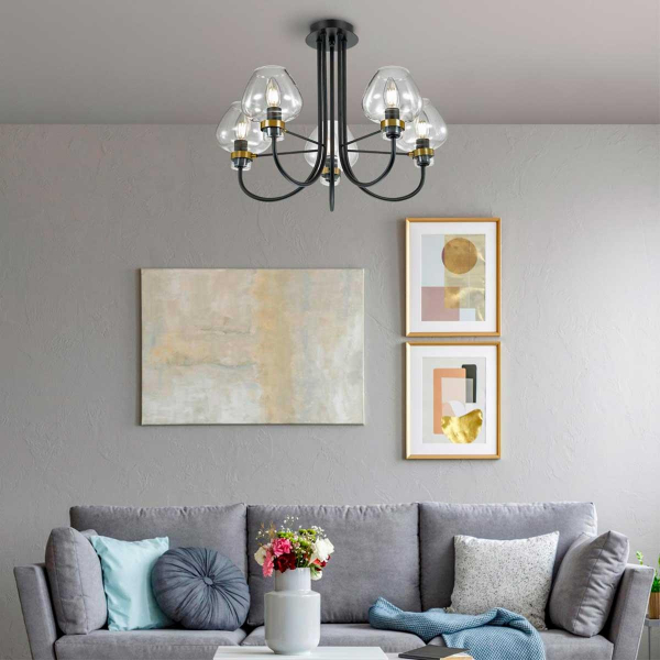 Потолочная люстра Lumion Lofti Ilona 3708/5C Потолочная люстра Lumion Lofti Ilona 3708/5C
